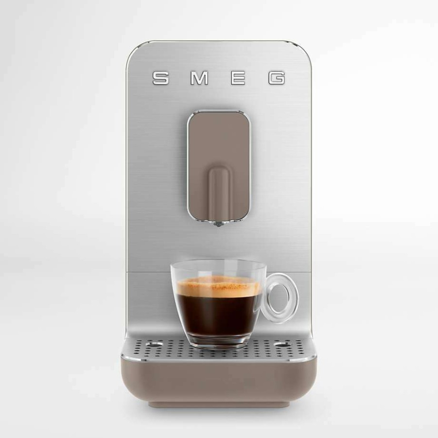 Kitchen * | Online Smeg Taupe Automatic Coffee And Espresso Machine