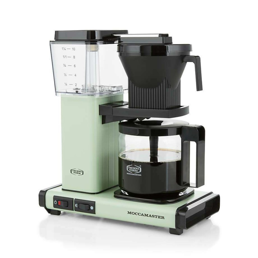 Kitchen * | Online Moccamaster Kbgv Glass Brewer 10-Cup Pistachio Coffee Maker