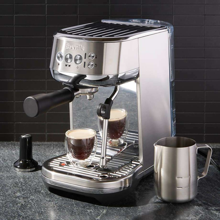 Kitchen * | Online Breville Bambino Plus Stainless Steel Espresso Machine