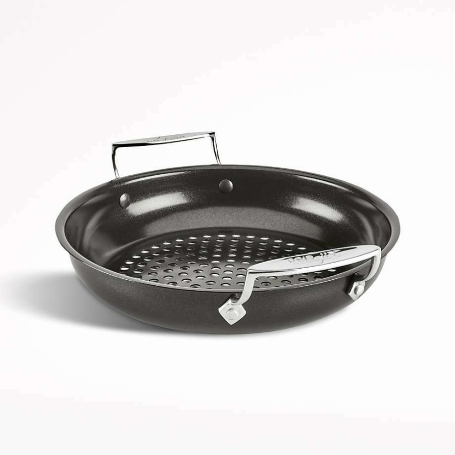 Barbecue & Grilling * | Free Delivery All-Clad Non-Stick Outdoor Fry Pan