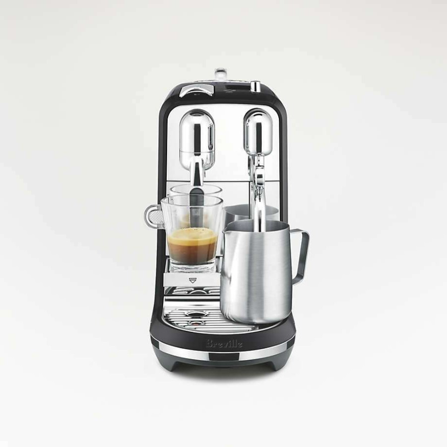 Kitchen * | Discount Nespresso By Breville Creatista Pro Black Truffle Espresso Machine