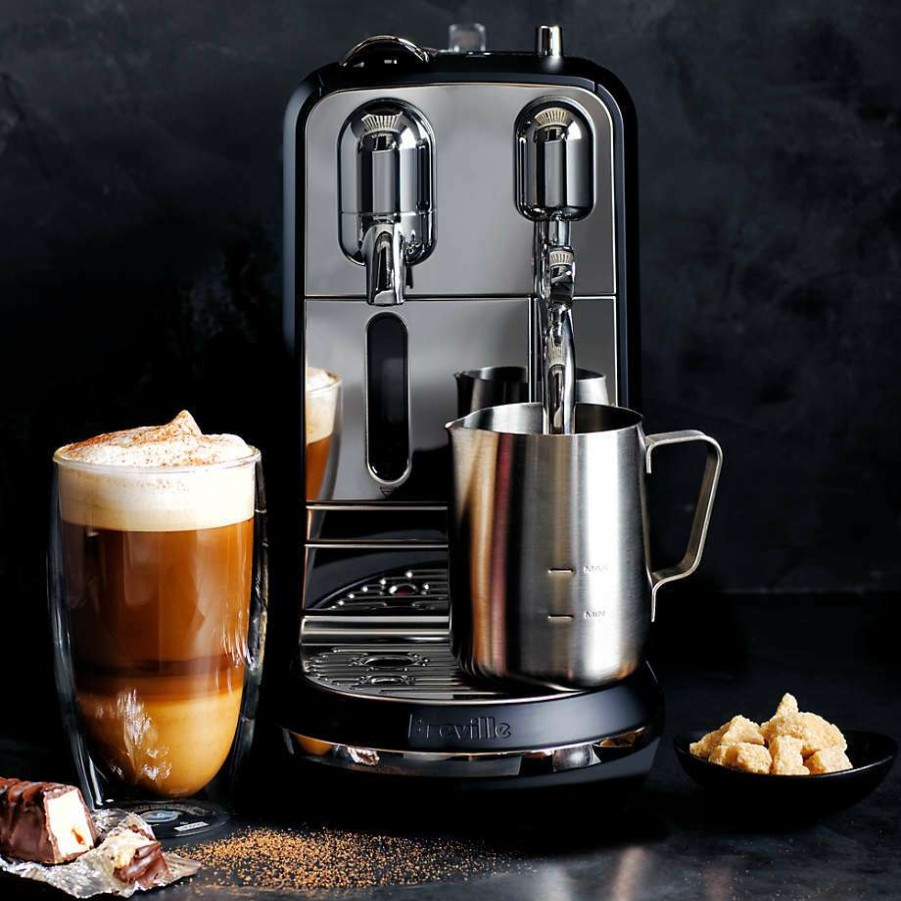 Kitchen * | Discount Nespresso By Breville Creatista Pro Black Truffle Espresso Machine