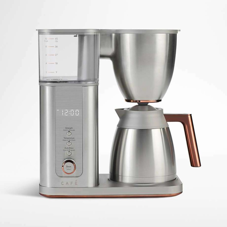 Kitchen * | Online Cafe Stainless Steel 10-Cup Drip Coffee Maker With Thermal Carafe