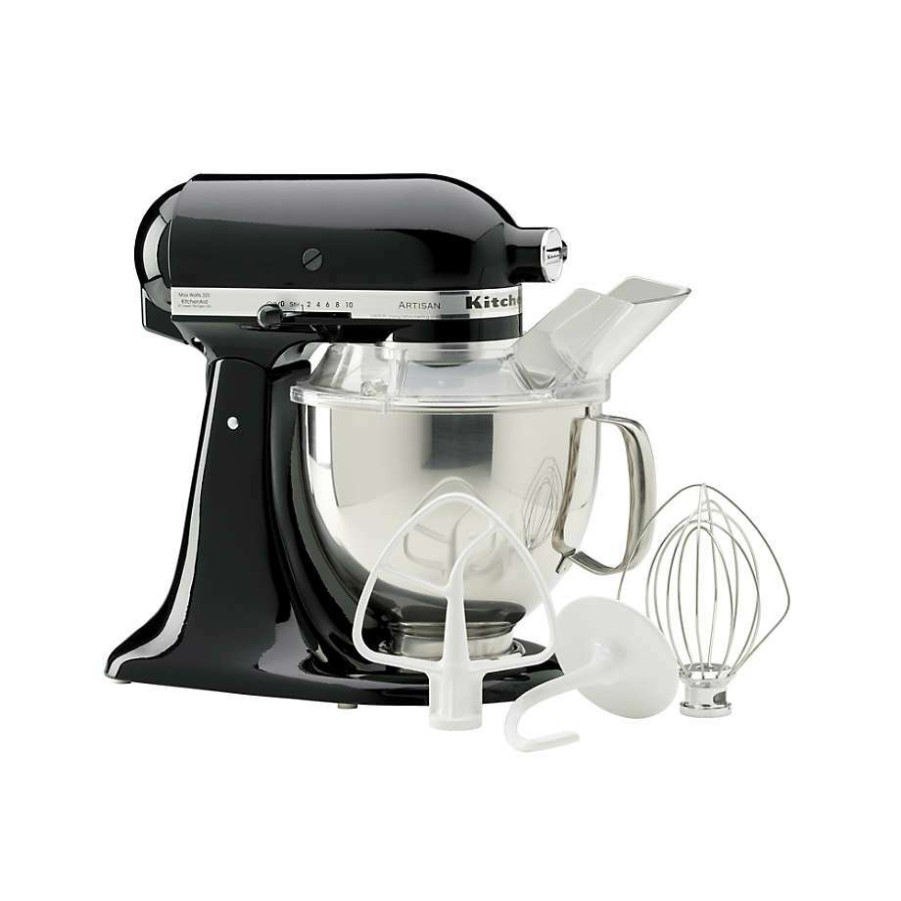 Kitchen Appliances * | Online Kitchenaid Artisan Series 5-Quart Tilt-Head Onyx Black Stand Mixer