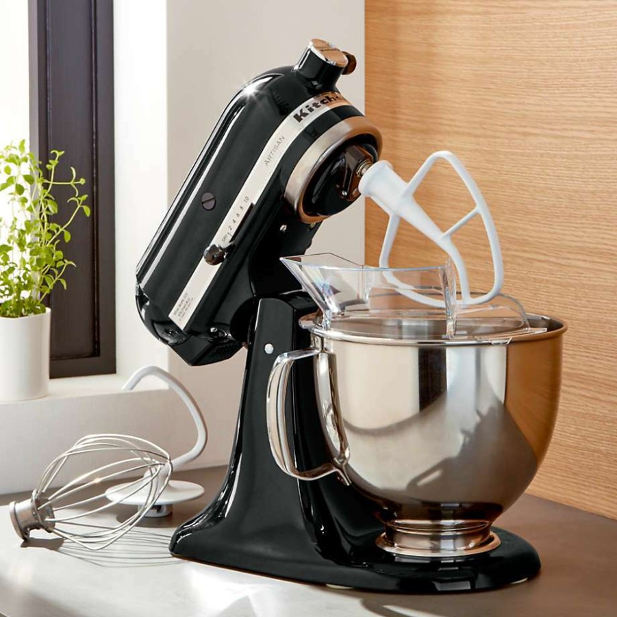 Kitchen Appliances * | Online Kitchenaid Artisan Series 5-Quart Tilt-Head Onyx Black Stand Mixer