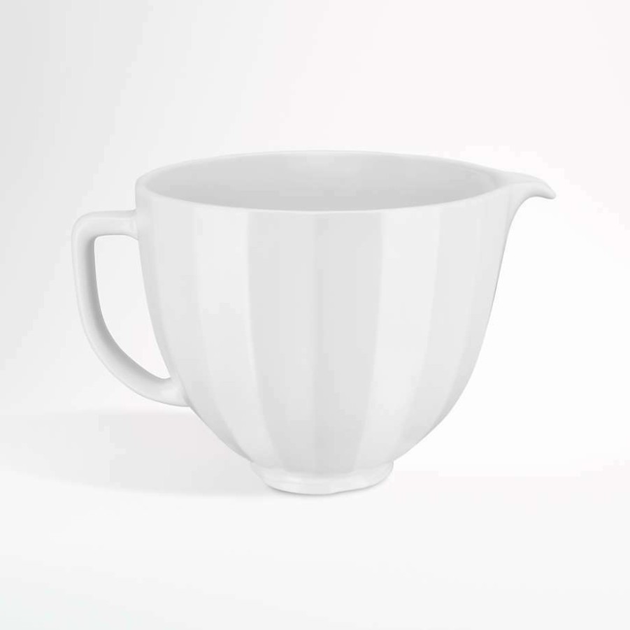 Kitchen Appliances * | Online Kitchenaid Matte White Shell Bowl