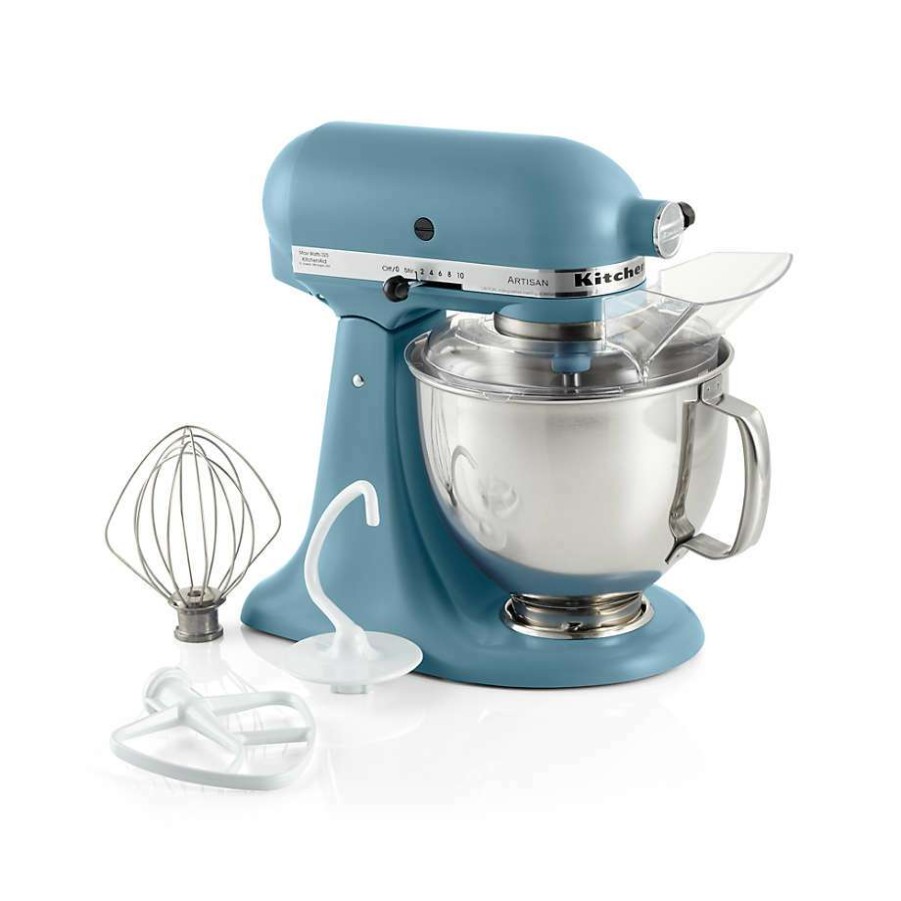 Kitchen Appliances * | Discount Kitchenaid Artisan Series 5 Quart Tilt-Head Blue Velvet Stand Mixer