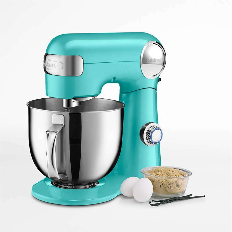 Kitchen Appliances * | Online Cuisinart Precision Master 5.5-Qt. Robin'S Egg Blue Stand Mixer