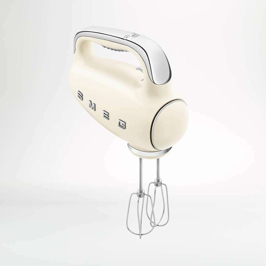 Kitchen Appliances * | Online Smeg Cream 9-Speed Hand Mixer