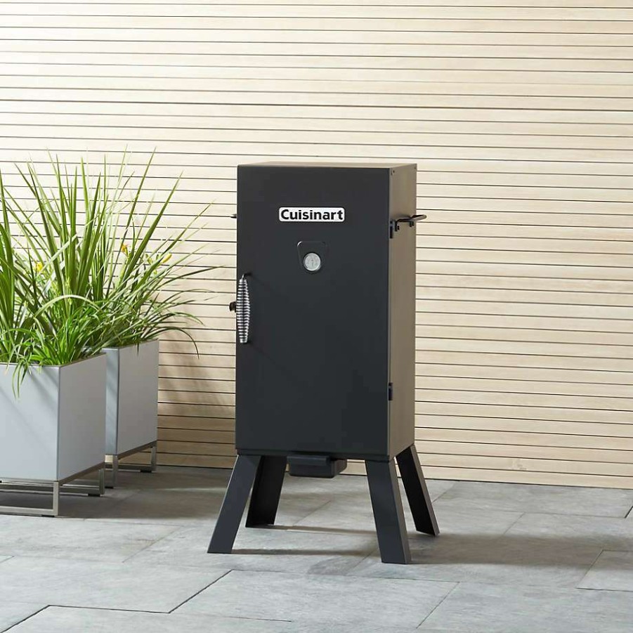 Barbecue & Grilling * | Clearance Cuisinart 30 Black Vertical Outdoor Electric Smoker