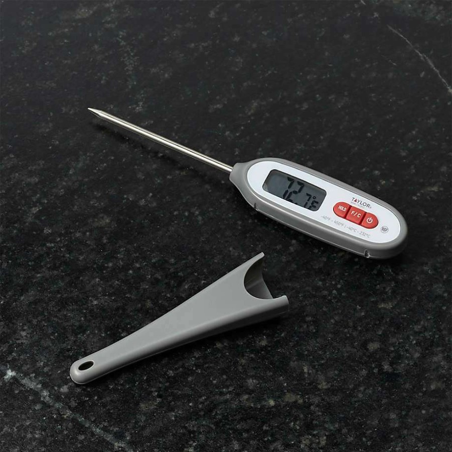 Kitchen * | Discount Taylor Waterproof Digital Thermometer