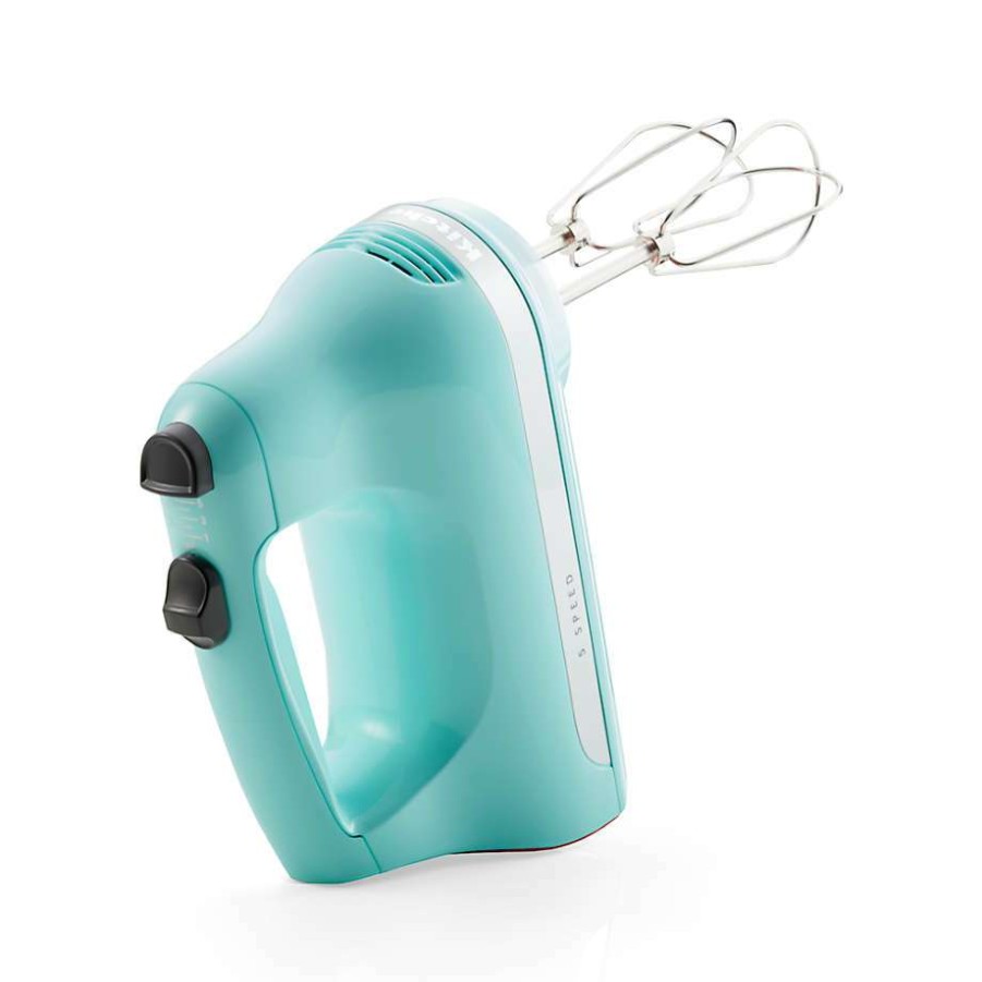 Kitchen Appliances * | Free Delivery Kitchenaid Ice Blue 5-Speed Hand Mixer