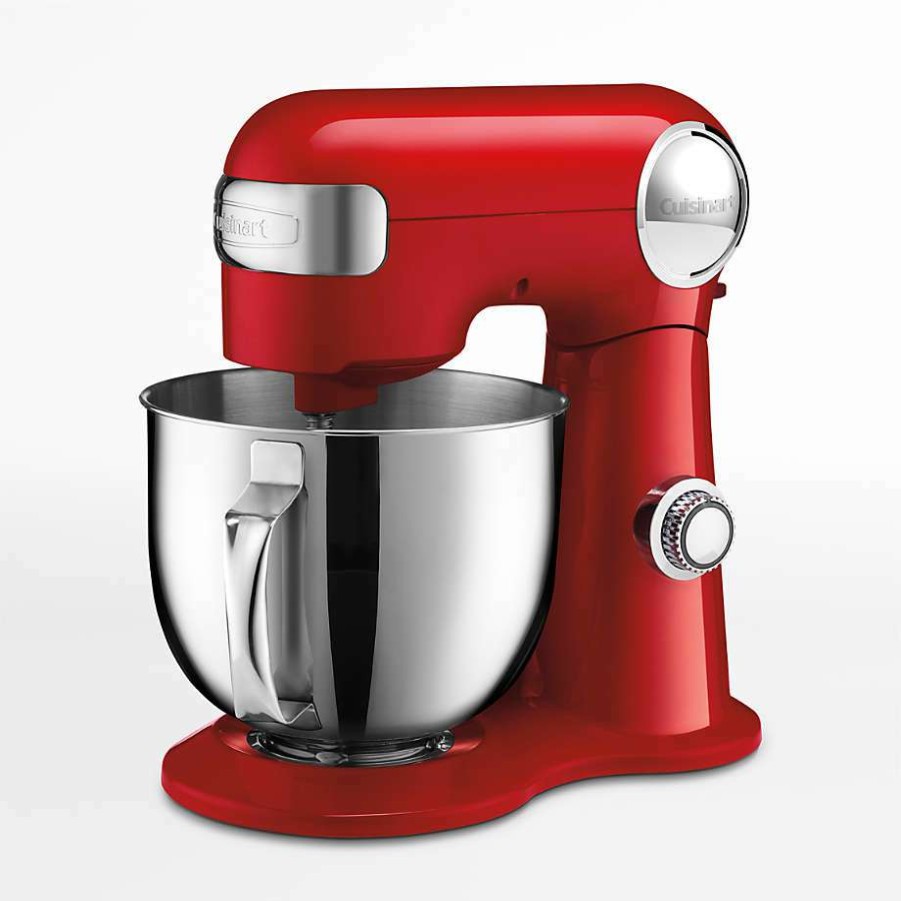 Kitchen Appliances * | Free Delivery Cuisinart Precision Master 5.5-Qt. Ruby Red Stand Mixer