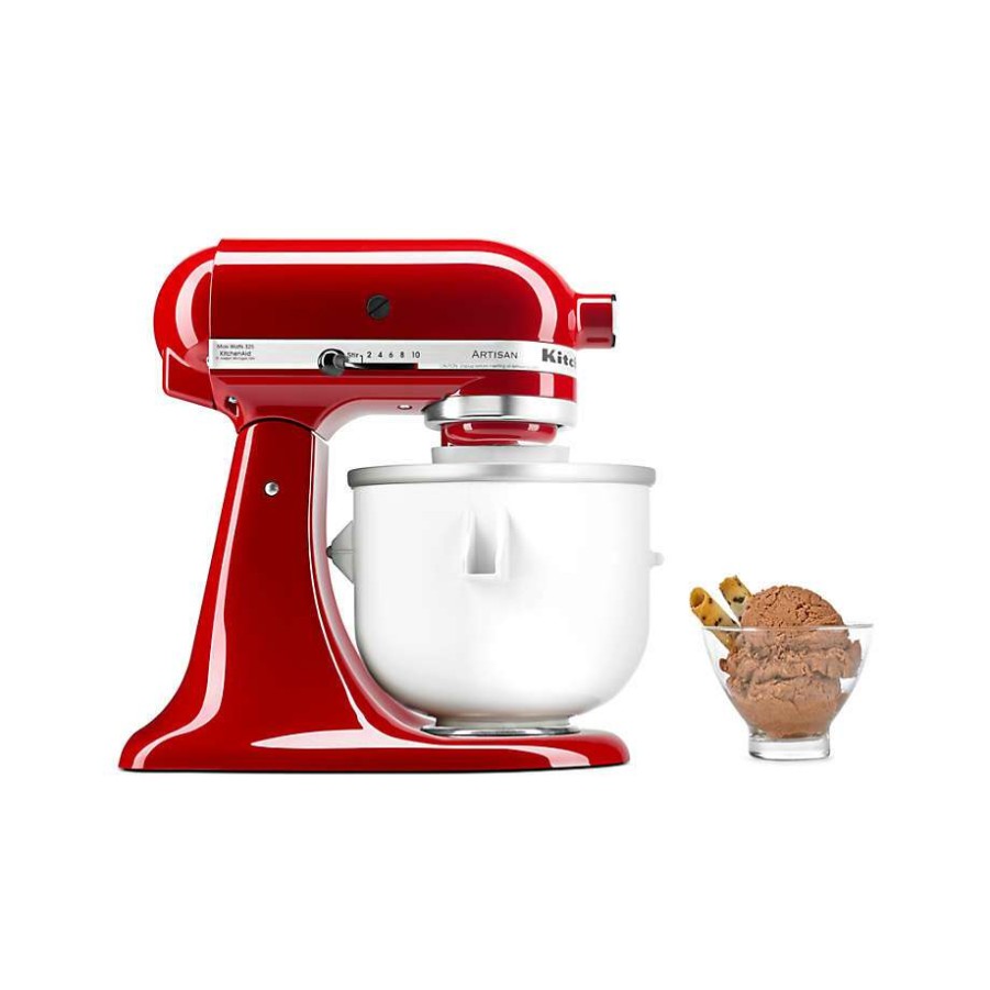 Kitchen Appliances * | Discount Kitchenaid Stand Mixer Ice Cream Maker Attachment