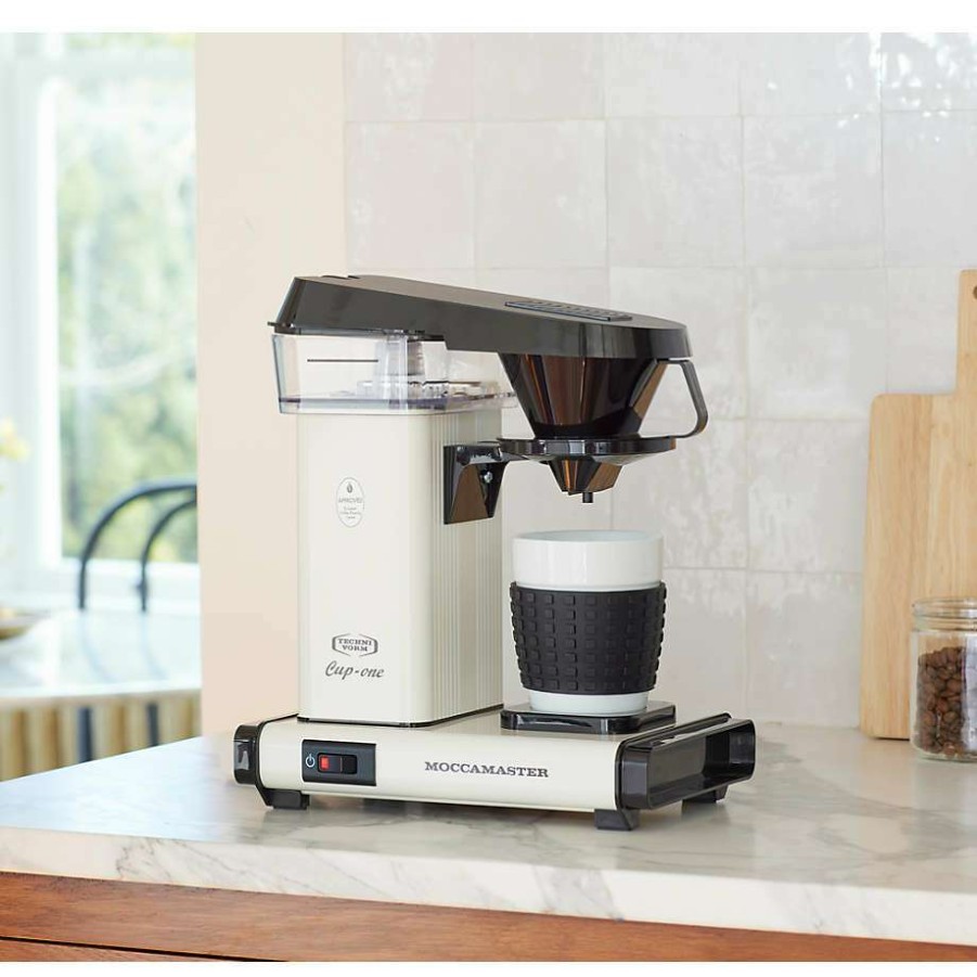 Kitchen * | Clearance Moccamaster Off-White Single-Serve Coffeemaker