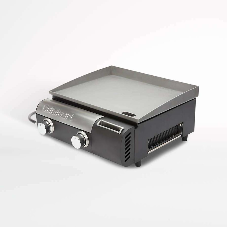 Barbecue & Grilling * | Online Cuisinart Gourmet Two-Burner Gas Griddle