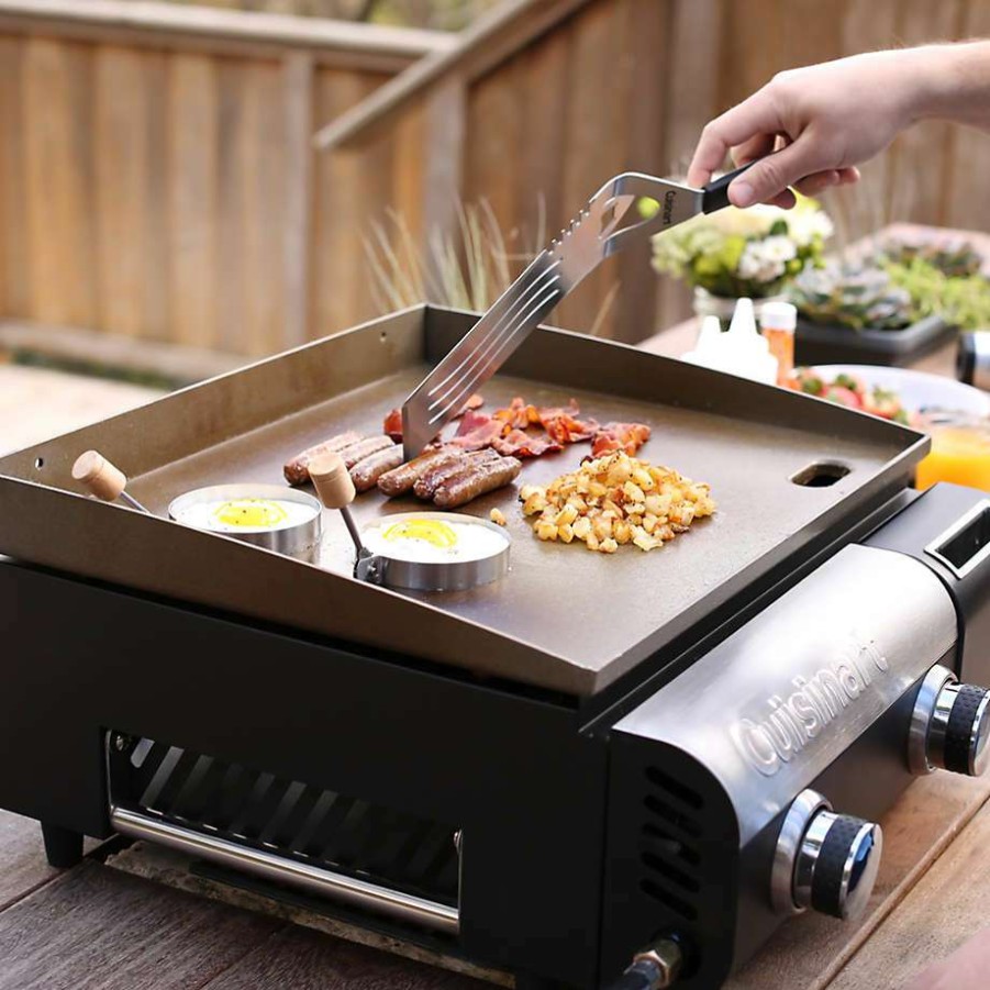 Barbecue & Grilling * | Online Cuisinart Gourmet Two-Burner Gas Griddle