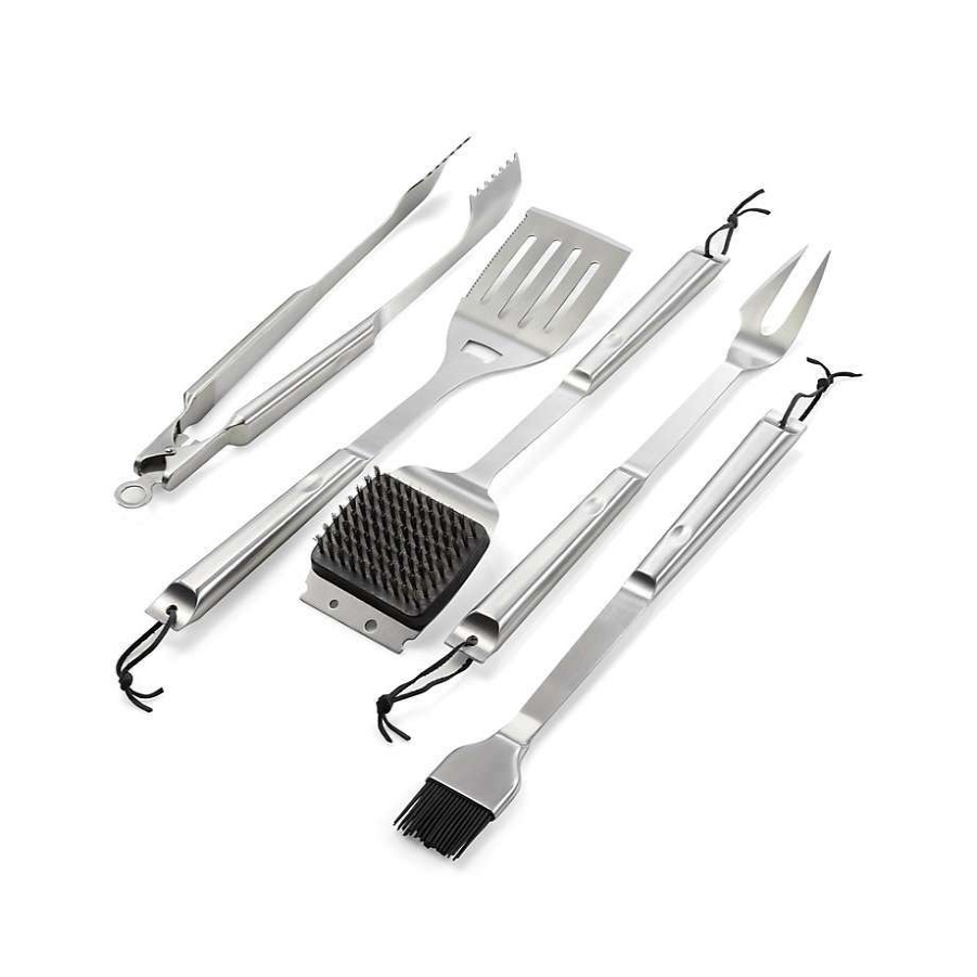 Barbecue & Grilling * | Free Delivery Stainless Steel Grilling Utensils