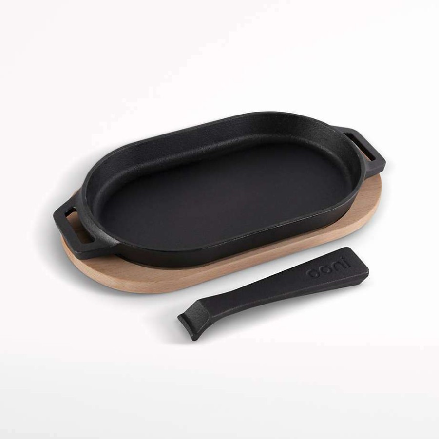 Kitchen * | Free Delivery Ooni Cast Iron Sizzler Pan