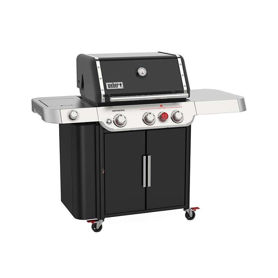 Barbecue & Grilling * | Clearance Weber Genesis E-335 Lp Black Outdoor Propane Gas Grill