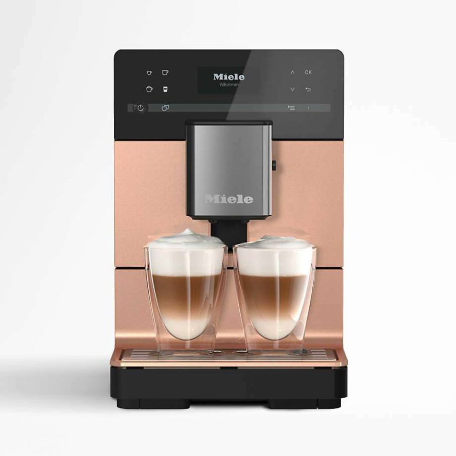 Kitchen * | Online Miele Cm5310 Silence Rose Gold Countertop Coffee And Espresso Machine