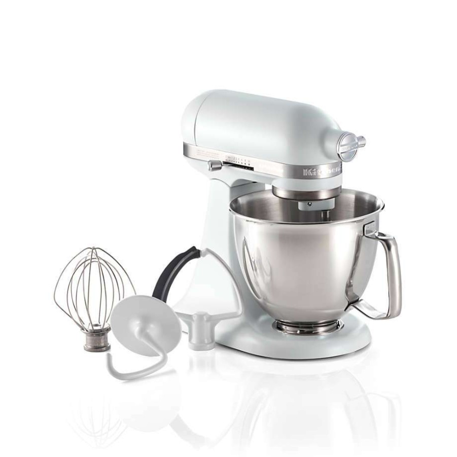 Kitchen Appliances * | Online Kitchenaid Artisan Mini 3.5-Quart Tilt-Head Matte White Stand Mixer