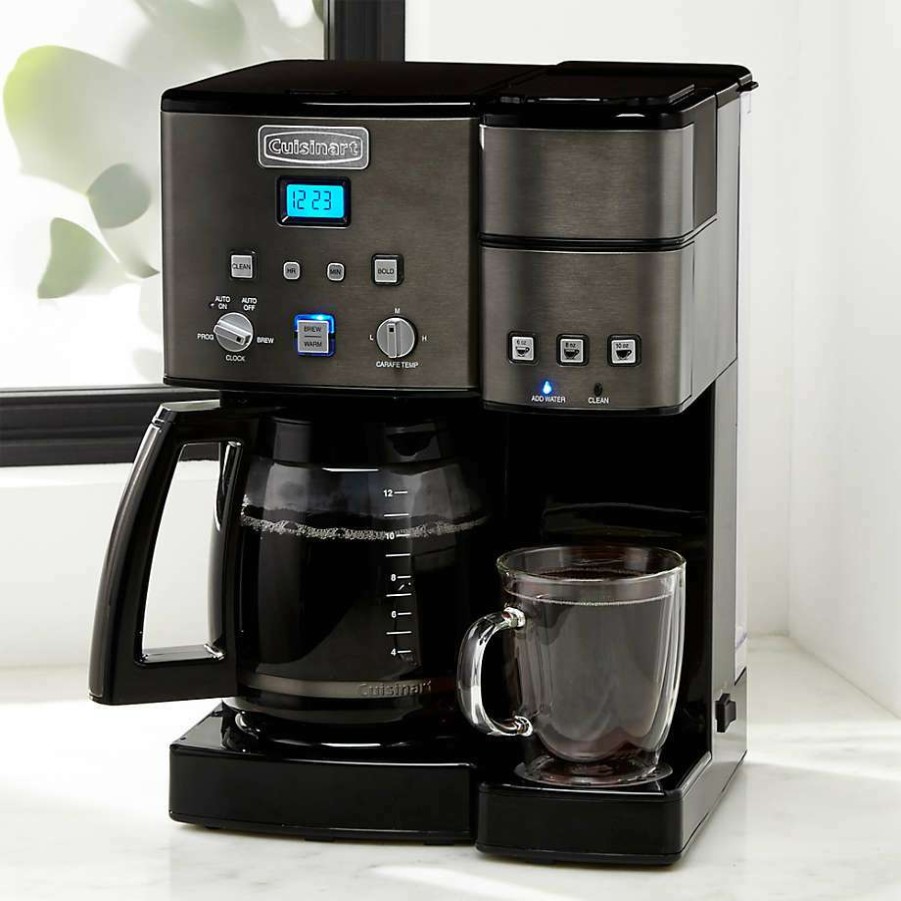 Kitchen * | Discount Cuisinart Coffee Center 12 Cup Coffeemaker And Single Serve Brewer