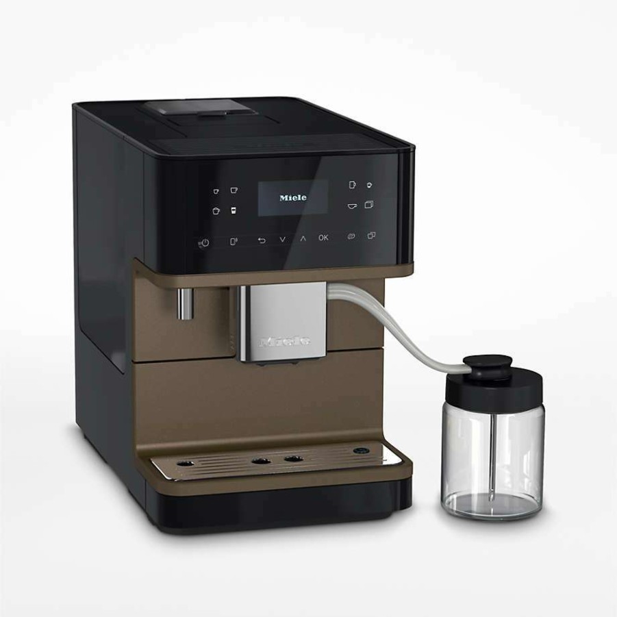 Kitchen * | Free Delivery Miele Cm6360 Black And Bronze Pearl Countertop Coffee And Espresso Machine With Milkperfect