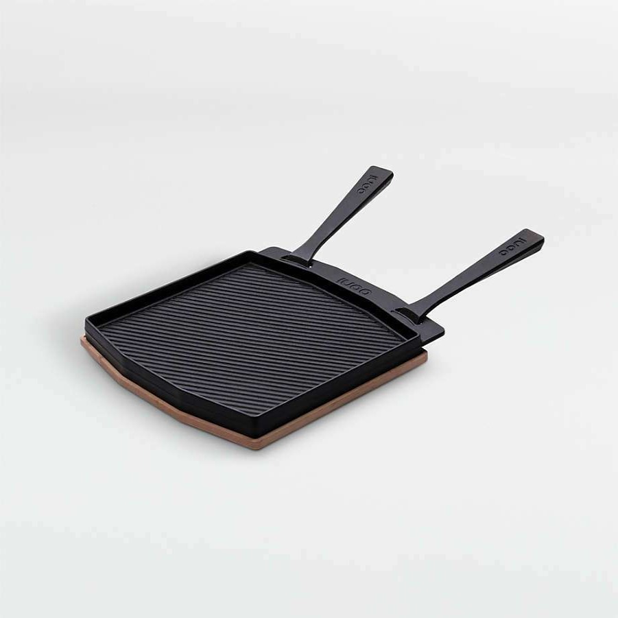 Kitchen * | Free Delivery Ooni Cast Iron Dual-Sided Grizzler Plate