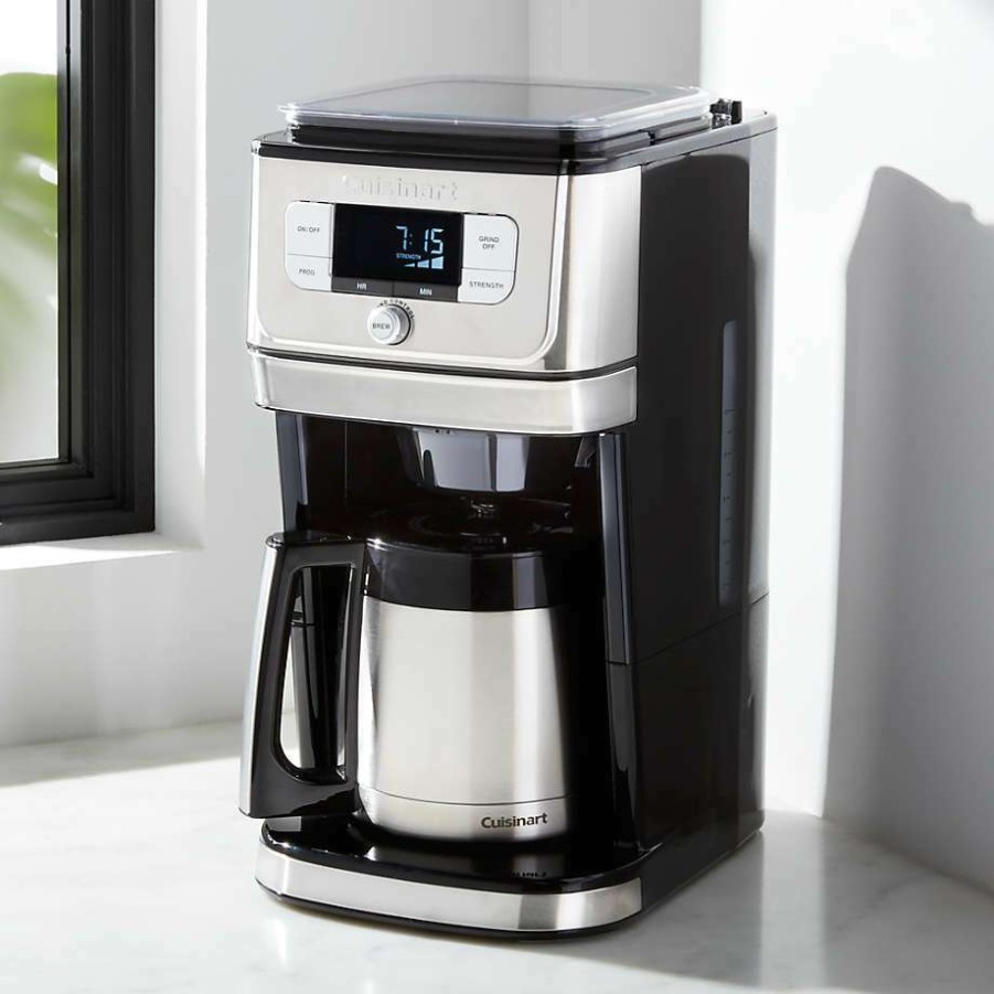 Kitchen * | Discount Cuisinart Burr Grind & Brew Thermal 10 Cup Coffeemaker