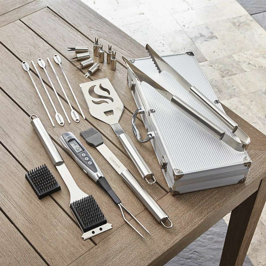 Kitchen * | Discount Cuisinart 20-Piece Grill Set