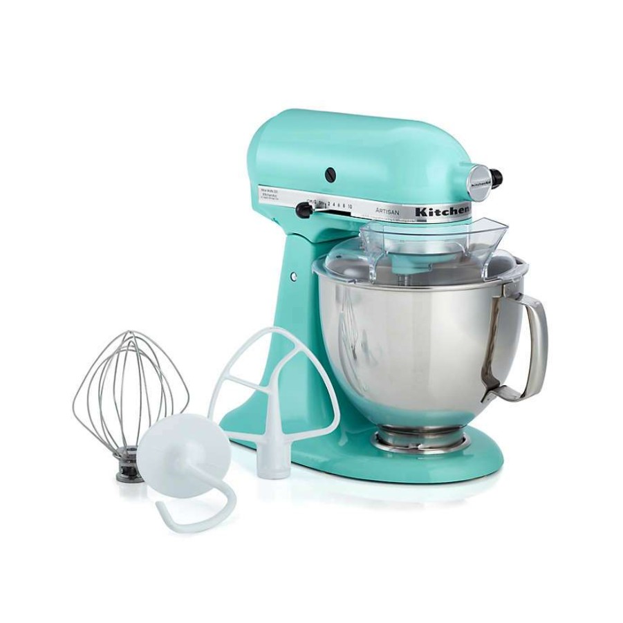 Kitchen Appliances * | Free Delivery Kitchenaid Artisan Series 5-Quart Tilt-Head Ice Blue Stand Mixer