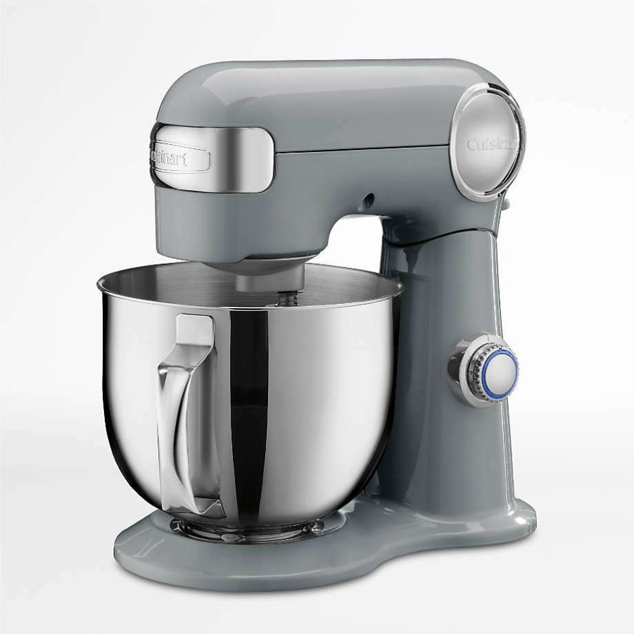 Kitchen Appliances * | Free Delivery Cuisinart Precision Master 5.5-Qt. Dove Grey Stand Mixer