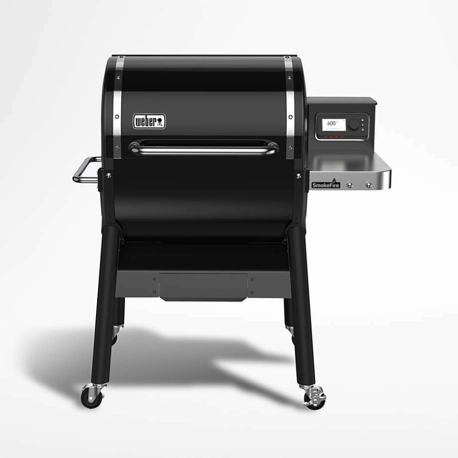 Barbecue & Grilling * | Discount Weber Smokefire Ex4 Black Outdoor Pellet Grill