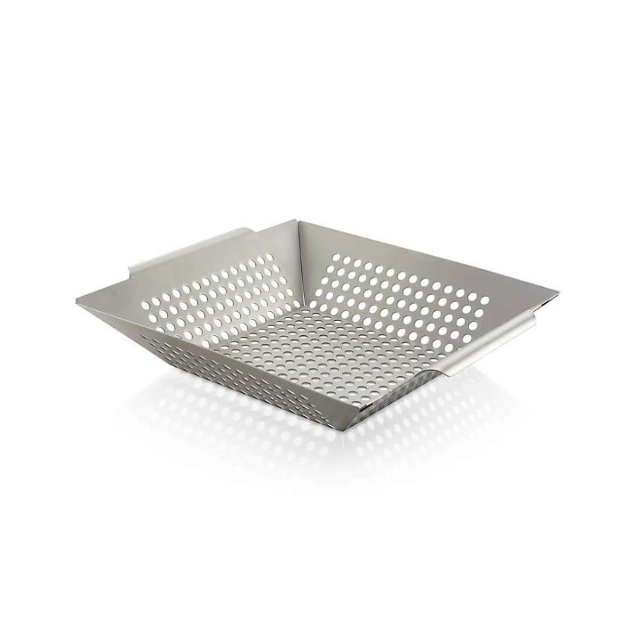 Barbecue & Grilling * | Clearance Square Grill Basket