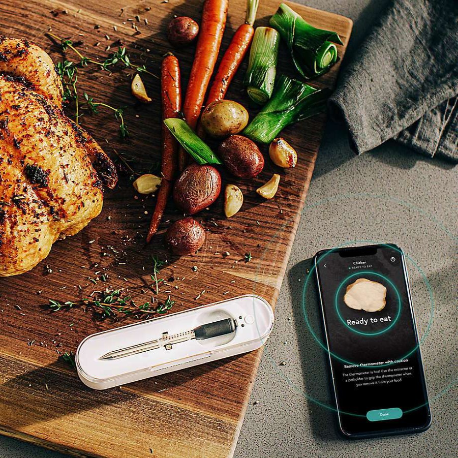 Kitchen * | Clearance Yummly Smart Meat Thermometer With Wireless Bluetooth Connectivity