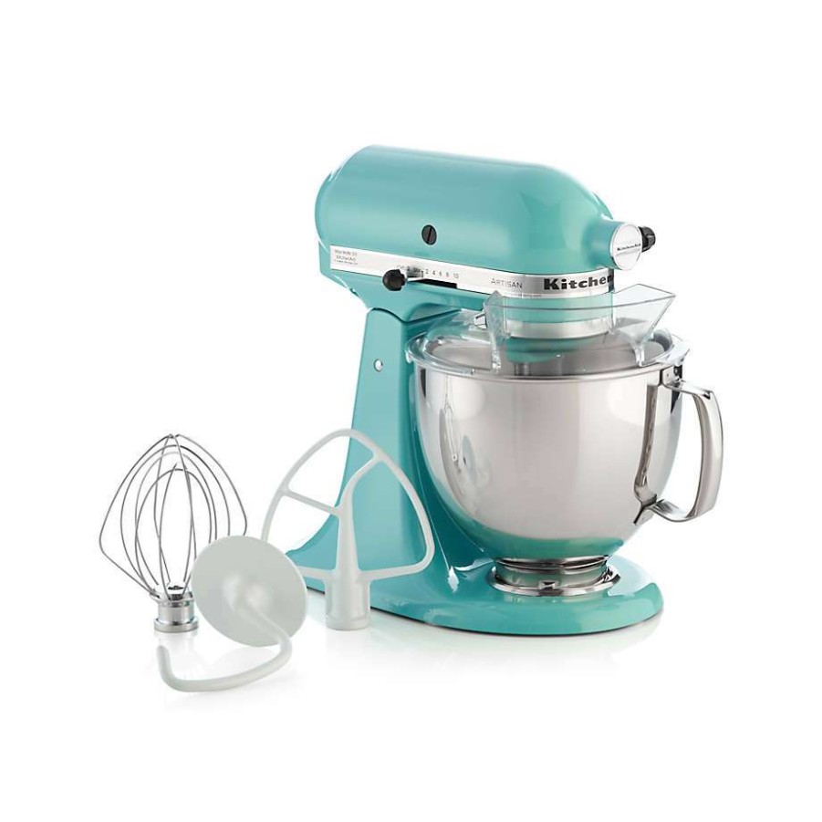 Kitchen Appliances * | Online Kitchenaid Artisan Series 5-Quart Tilt-Head Aqua Sky Stand Mixer