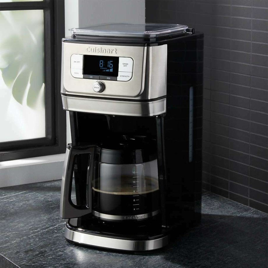 Kitchen * | Online Cuisinart Burr Grind & Brew 12 Cup Coffeemaker