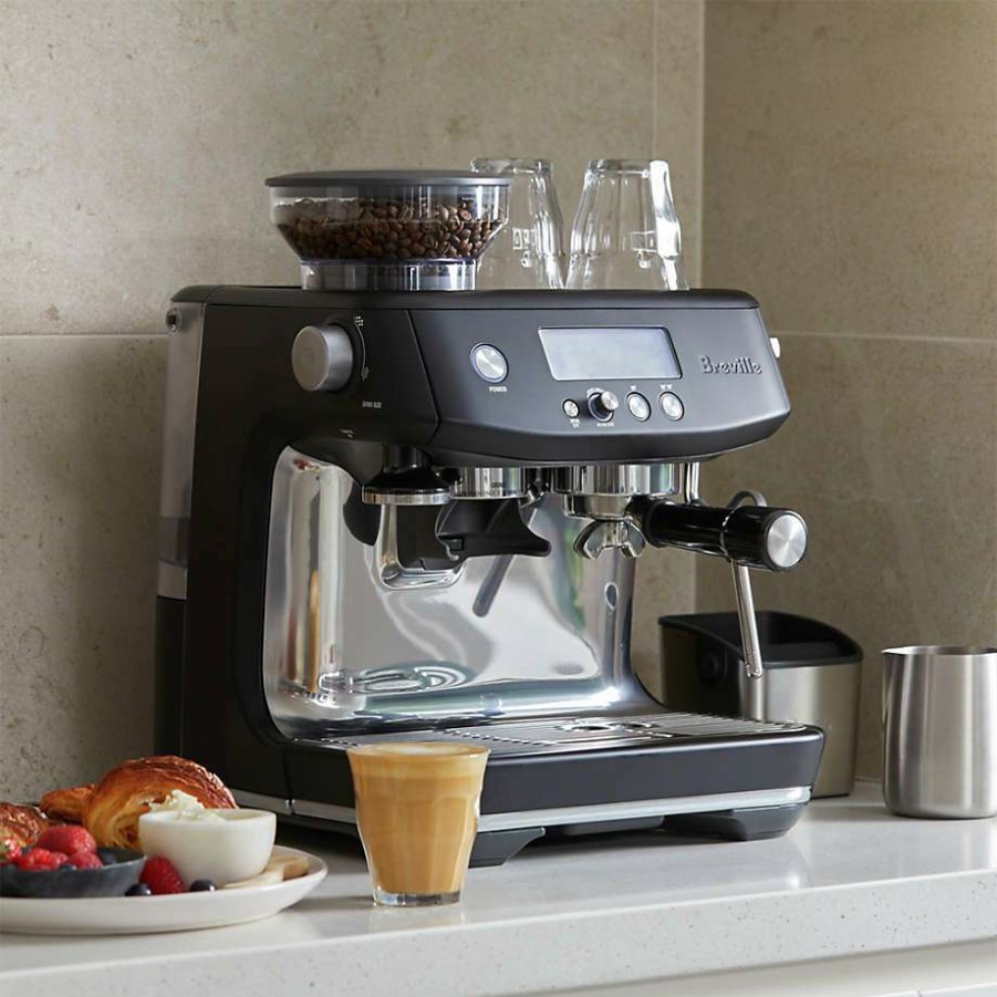 Kitchen * | Free Delivery Breville Barista Pro Black Truffle Espresso Machine