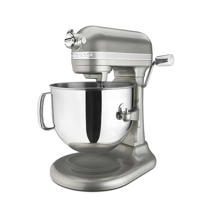 Kitchen Appliances * | Clearance Kitchenaid Pro Line Series 7-Quart Bowl-Lift Sugar Pearl Silver Stand Mixer