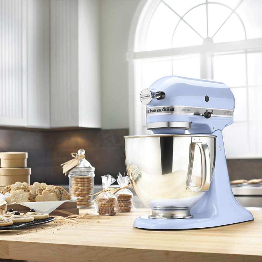 Kitchen Appliances * | Free Delivery Kitchenaid Artisan Series 5-Quart Tilt-Head Lavender Cream Stand Mixer