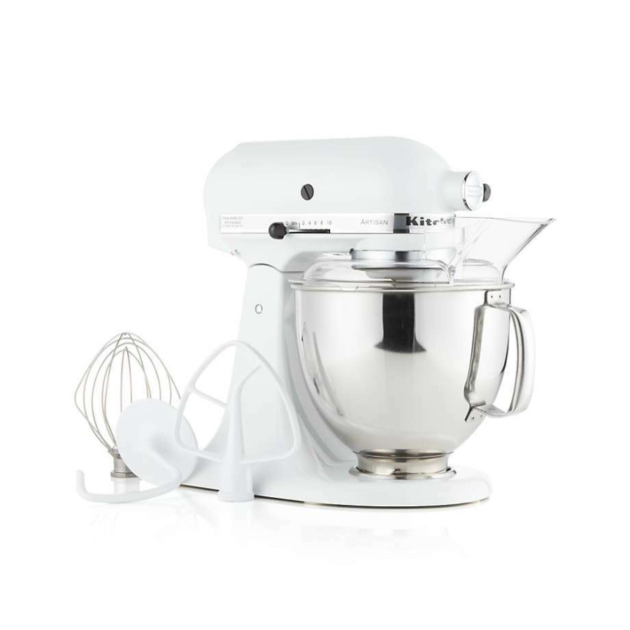 Kitchen Appliances * | Online Kitchenaid Artisan Series 5-Quart Tilt-Head White Stand Mixer