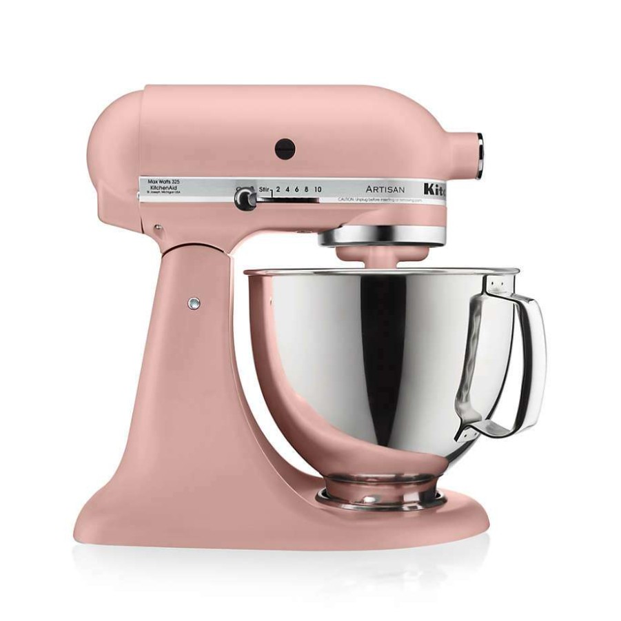 Kitchen Appliances * | Discount Kitchenaid Artisan Series Matte Dried Rose 5-Quart Tilt-Head Stand Mixer