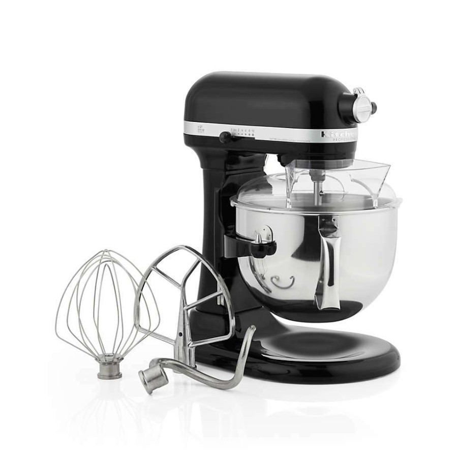 Kitchen Appliances * | Discount Kitchenaid Pro 600 Series 6-Quart Bowl-Lift Onyx Black Stand Mixer