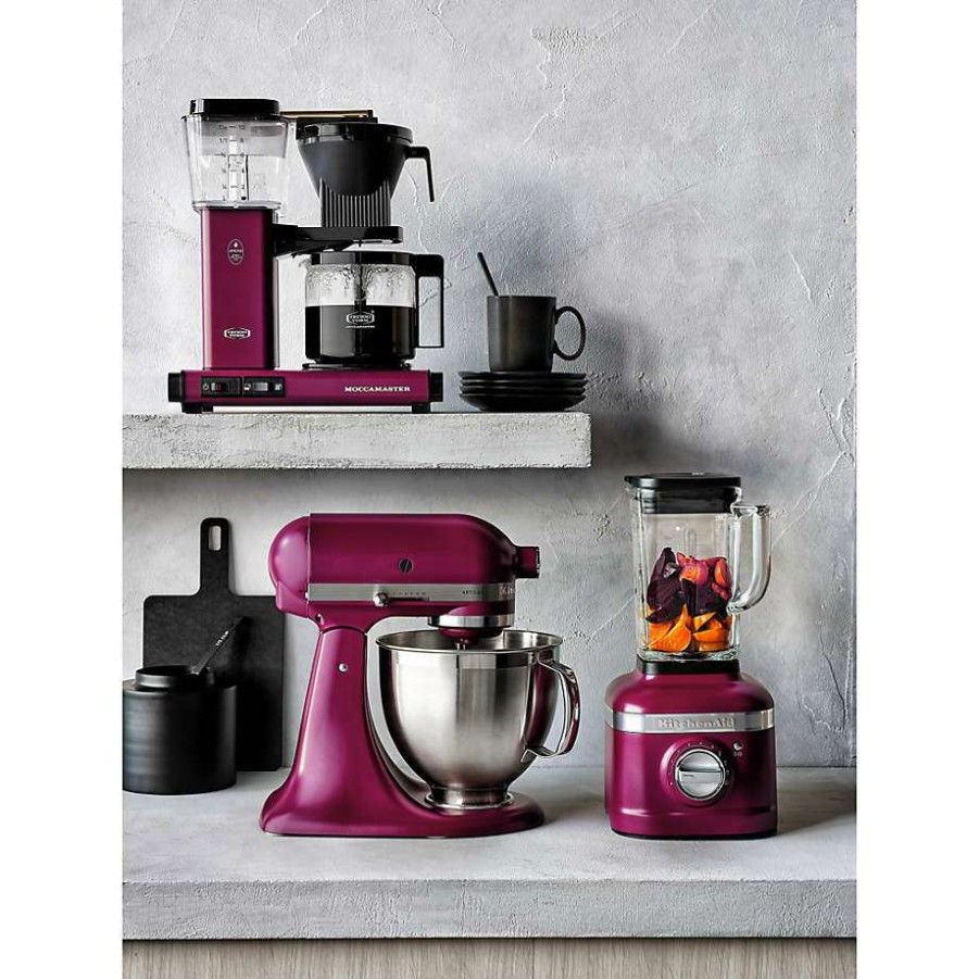 Kitchen * | Clearance Moccamaster Kbgv Glass Brewer 10-Cup Beetroot Coffee Maker